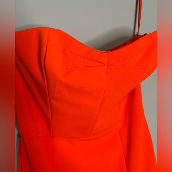 Gianni Bini Orange Strapless Dress! - Picture 2 of 4